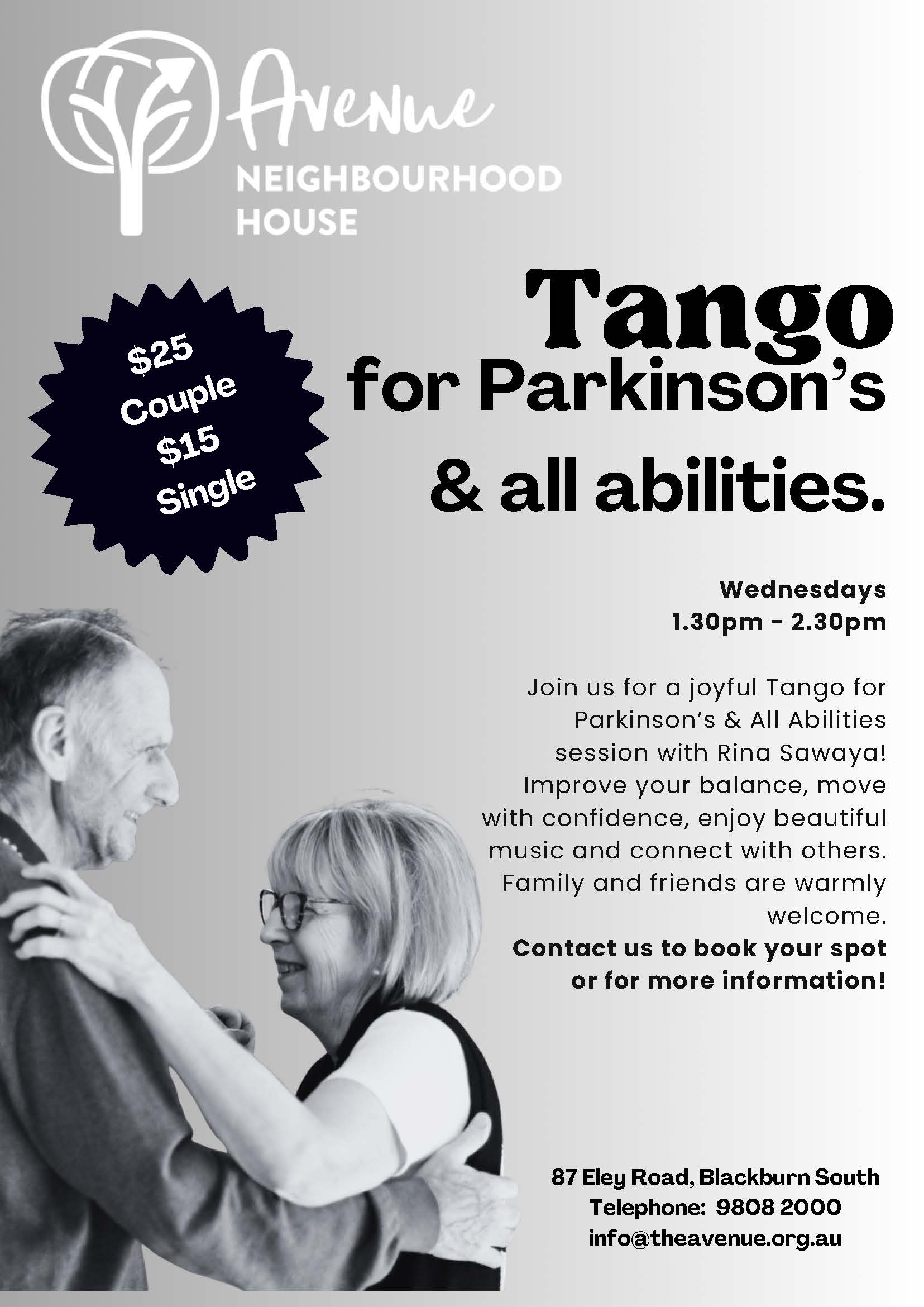 Tango for Parkinsons pic