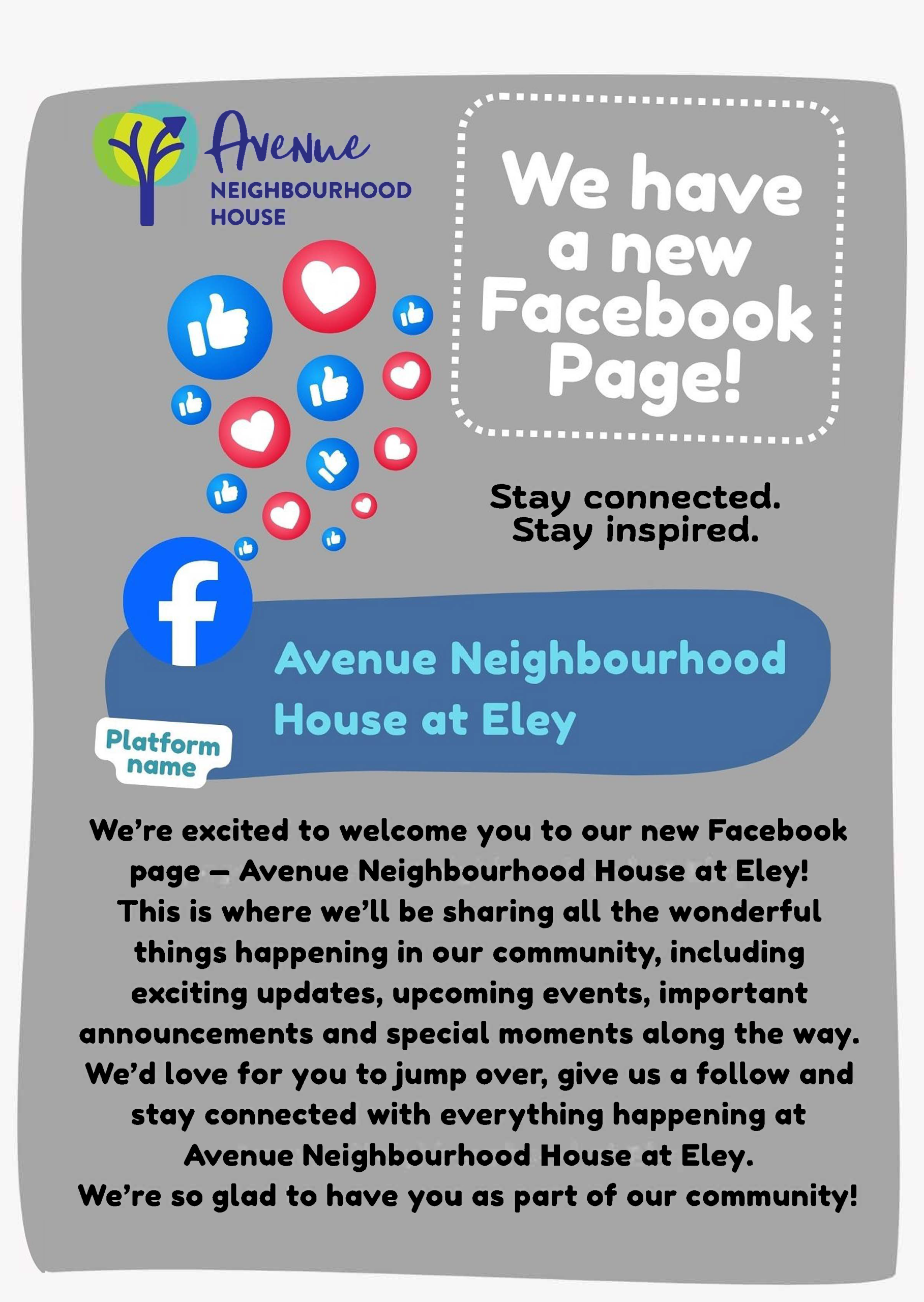 We have a new Facebook Page! (003)